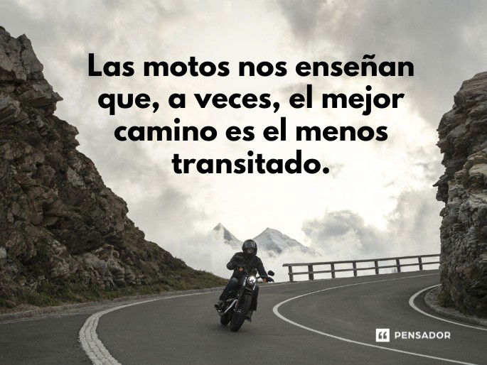 las motos nos enseñan que