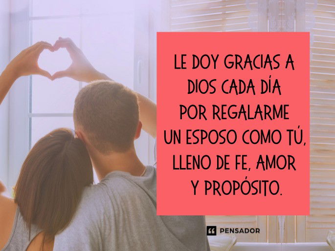 le doy gracias a dios cada