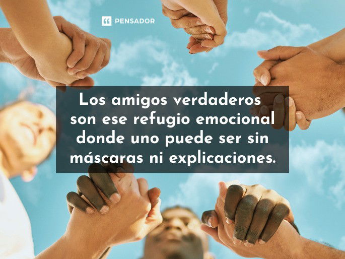 los amigos verdaderos