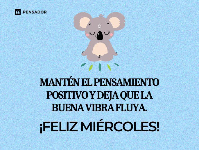 mantén el pensamiento