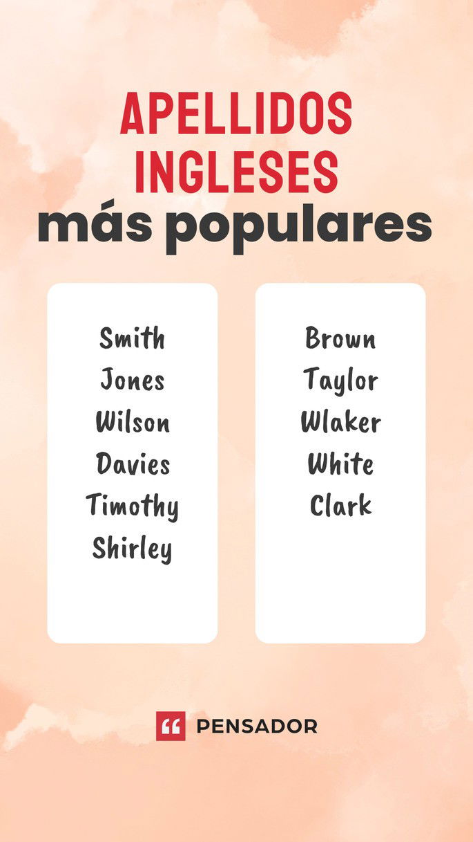 mas populares apellidos