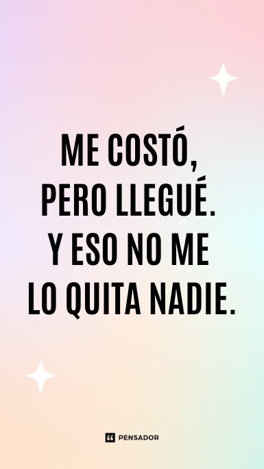 me costo