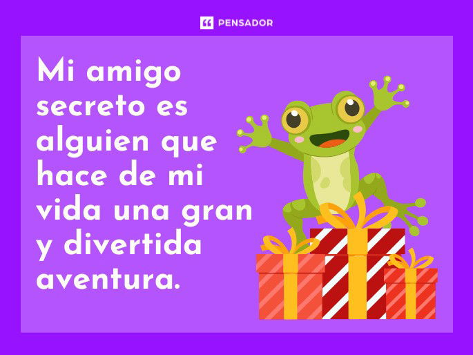 mi amigo secreto es alguien