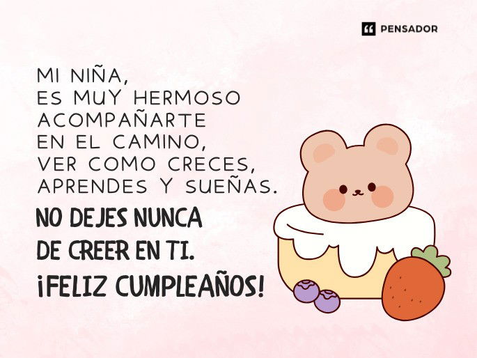 mi niña es muy