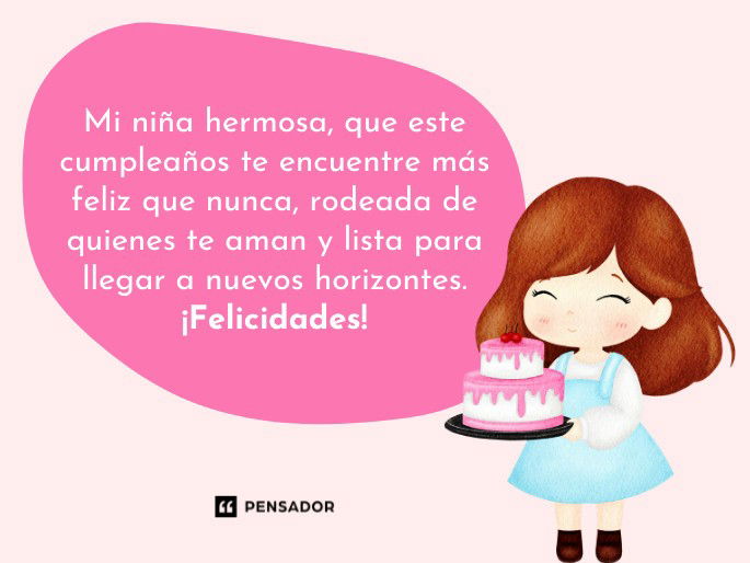 mi niña hermosa que