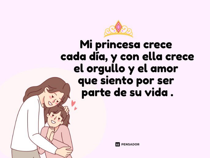 mi princesa crece