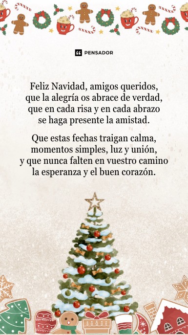 navidad amigos