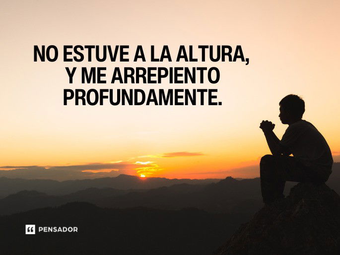 no estuve a la