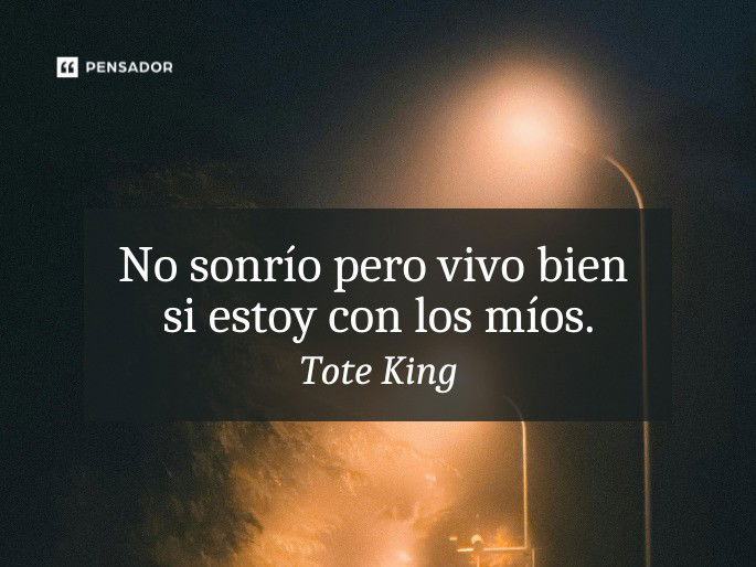 no sonrío pero