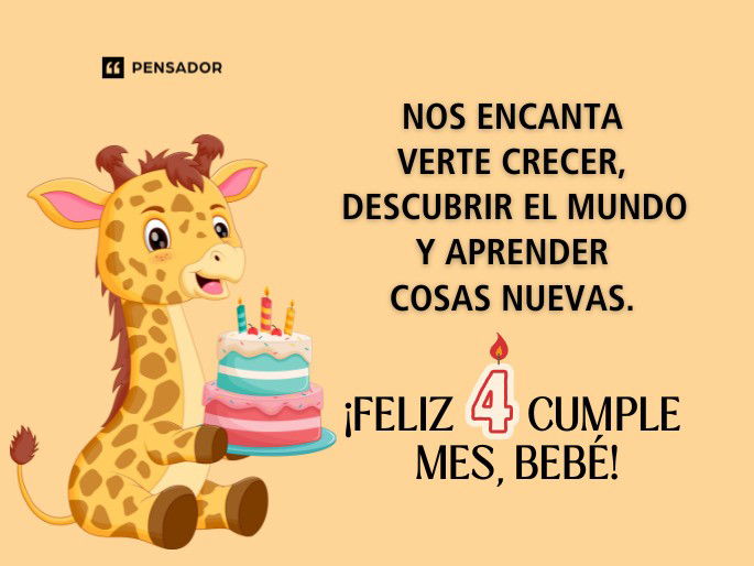no encanta verte crecer