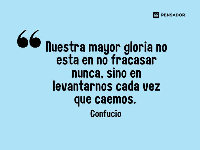 nuestra mayor gloria