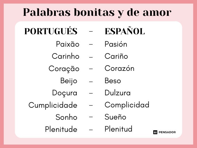palabras de amor