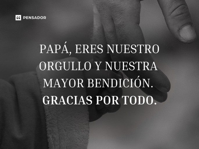 papa eres nuestro