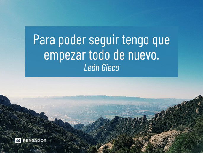 para poder seguir