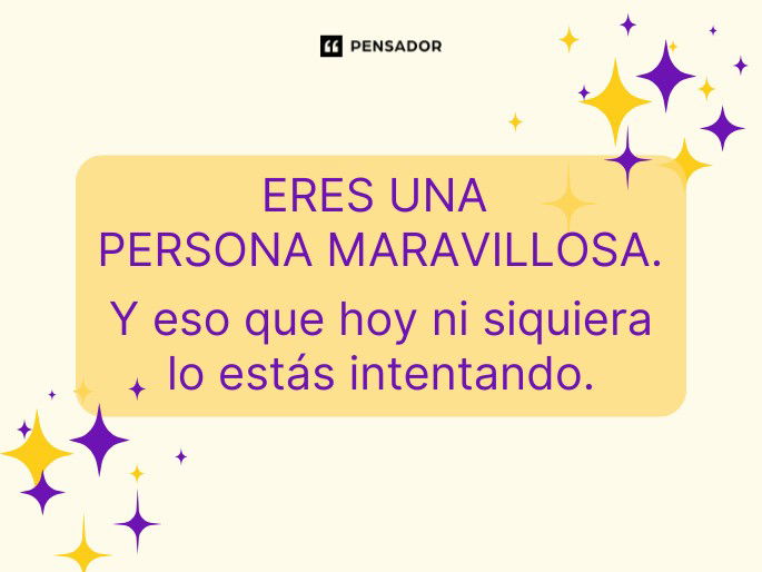 persona maravillosa y