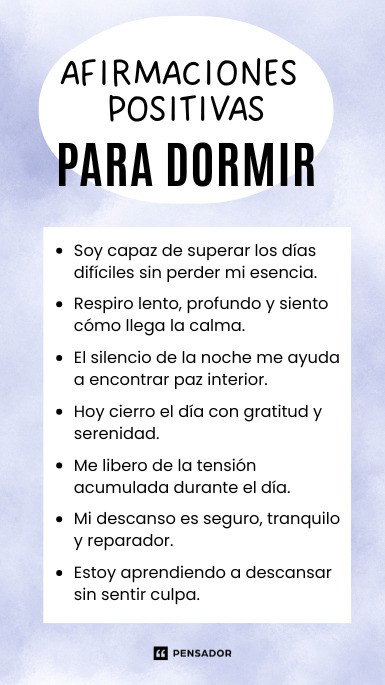 positivas para dorimr