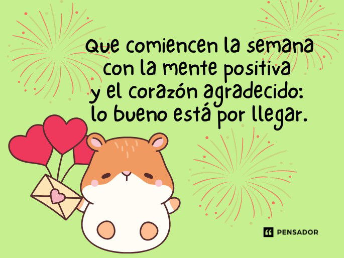 que comiencen la