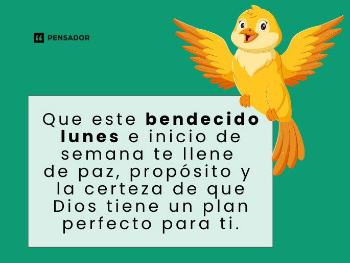 que este bendecido