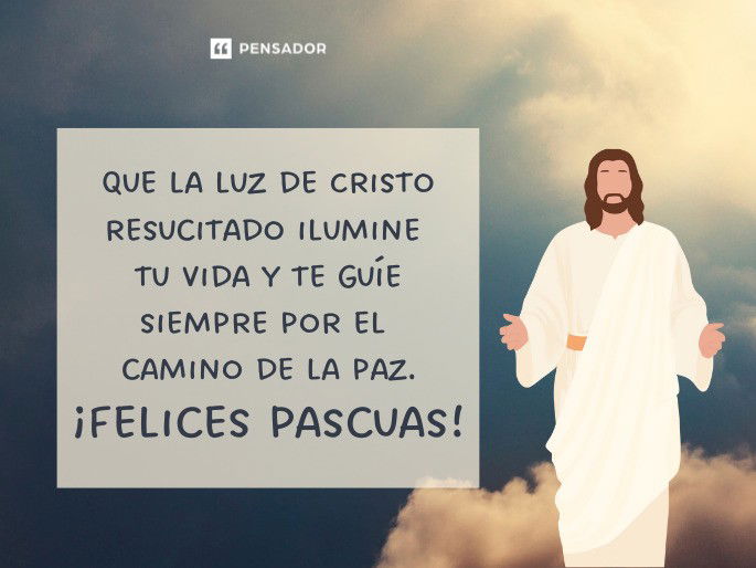 que la luz de cristo