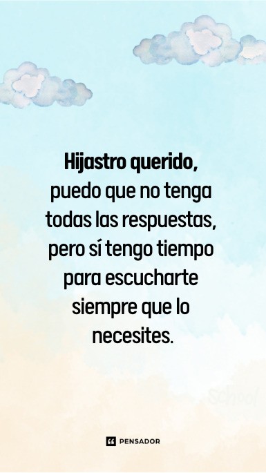 que no tenga