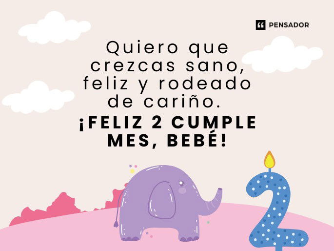 quiero que crezcas sano
