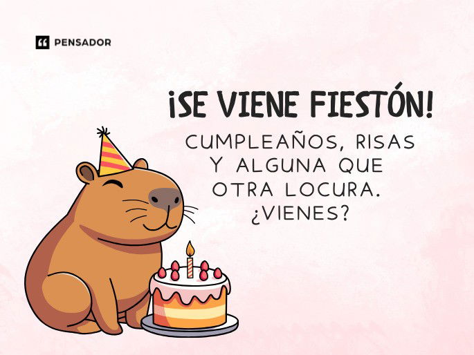 se viene fieston