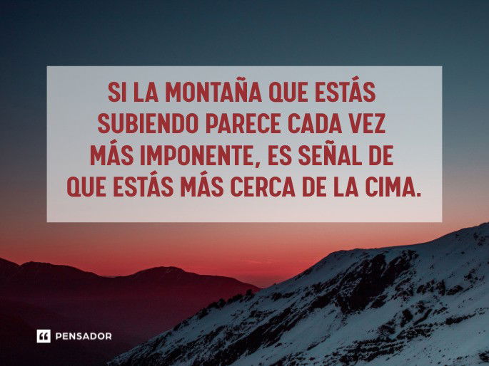 si la montaña