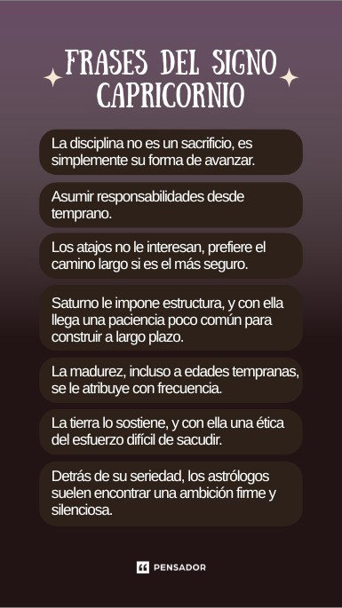 signo capricornio