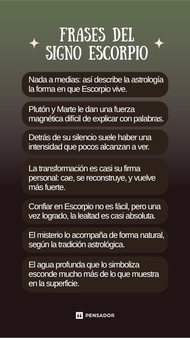 signo escorpio