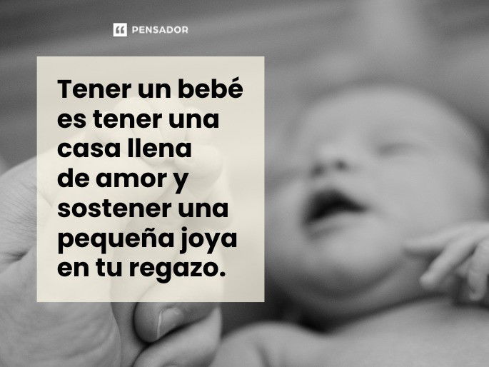 tener un bebe es