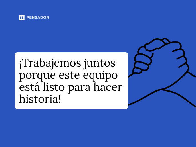 trabajemos juntos porque