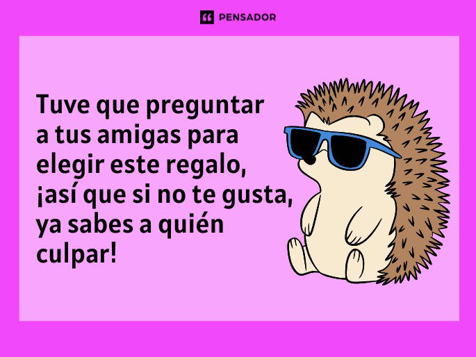 tuve que preguntar