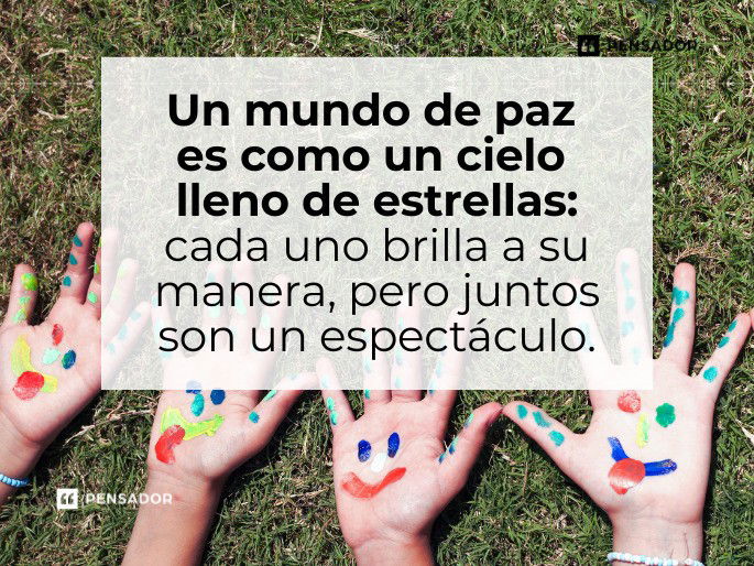 un mundo de paz
