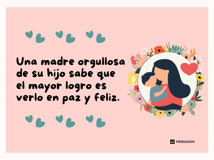 una madre orgullosa
