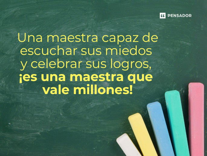 una maestra capaz