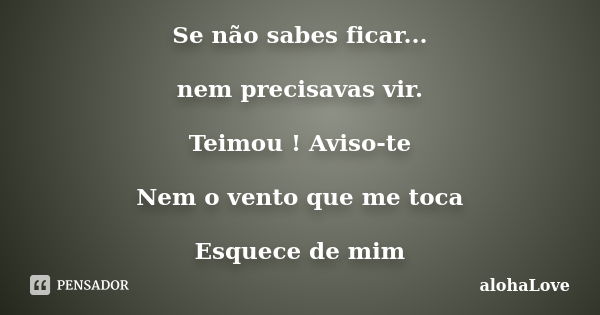 Fica Tranquilo, Se Não Deu Certo Hoje Alef Roberto - Pensador