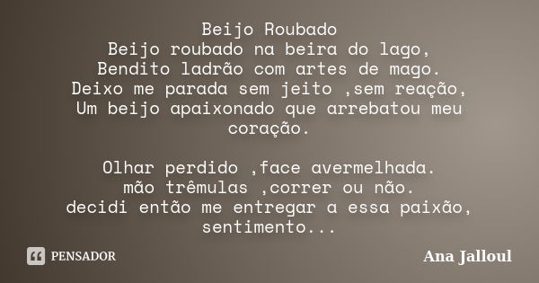 Beijo Roubado