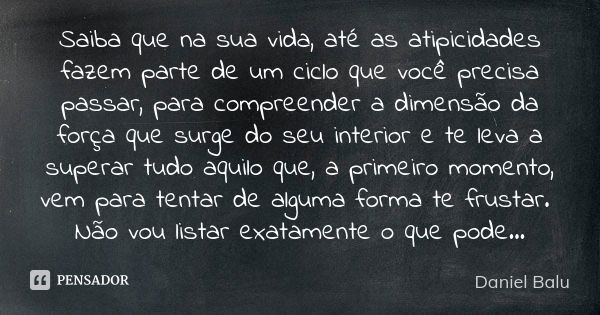 Se jogue naquilo que te faz bem e te traz uma energia positiva. 🙌🏽