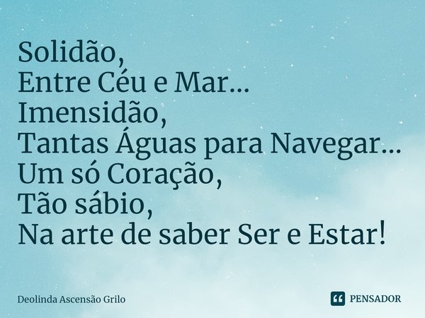 Xeque-mate! A vida, continua a ser Deolinda Ascensão Grilo - Pensador