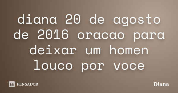 Manhã de Oração – 20 de Agosto