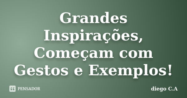 Inspirações