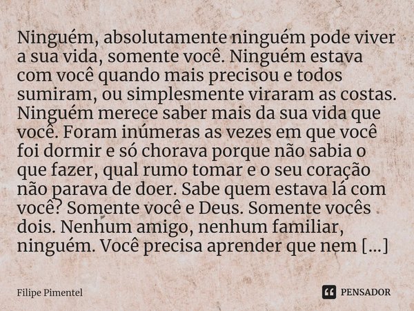 Ninguém é especial, mas pode se Paula Ingrissy - Pensador