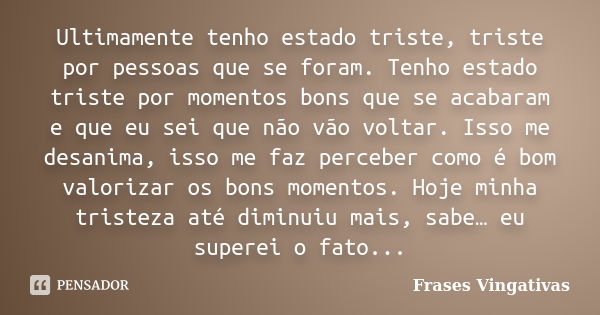 foto triste com frase