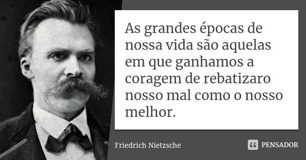 Pode-se prometer atos, mas não Friedrich Nietzsche - Pensador