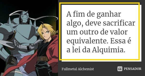 Fullmetal Alchemist: A Alquimia Final