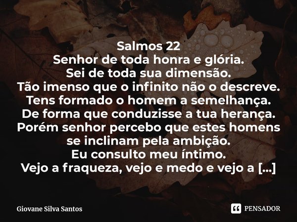 Para Honra e Glória do Senhor Jesus - Bem na minha vez De viver