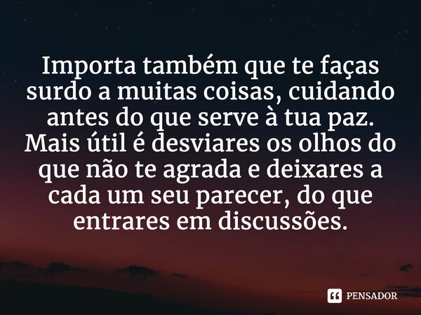 Não faças aos outros o que não queres Jesus Cristo - Pensador