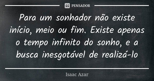 Tudo sobre isaac azar