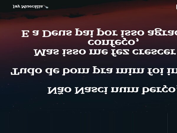 ⁠Não Nasci num berço, Tudo de bom pra mim foi inverso, Mas isso me fez crescer eu confeço,
E a Deus pai por isso agradeço.... Frase de Jay Muecália.