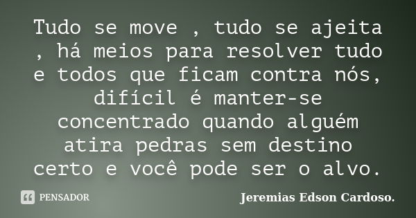 Errou, fez cagada?! Saia de fininho, é jeremias edson cardoso - Pensador